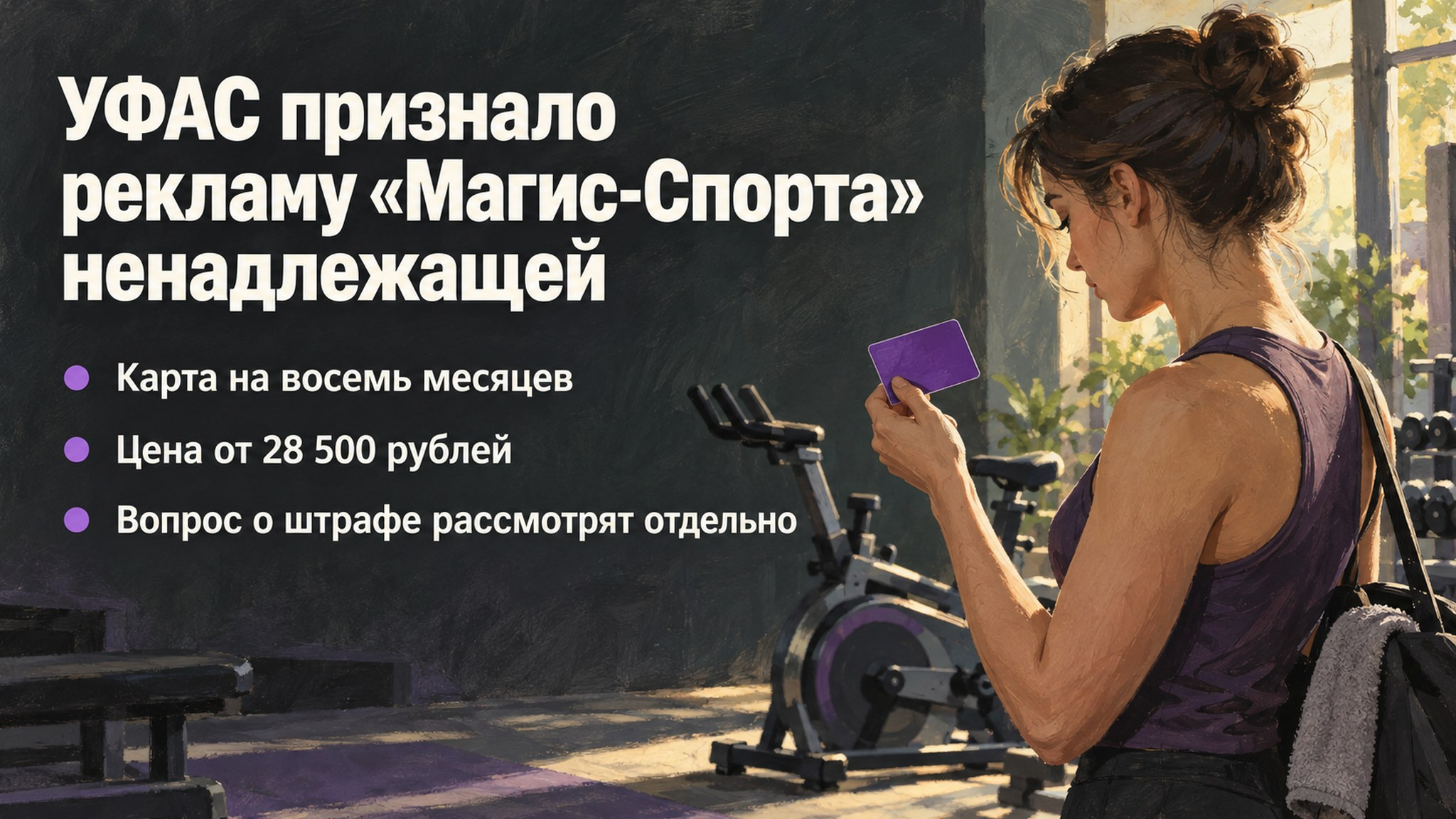 УФАС признало рекламу «Магис-Спорта» ненадлежащей