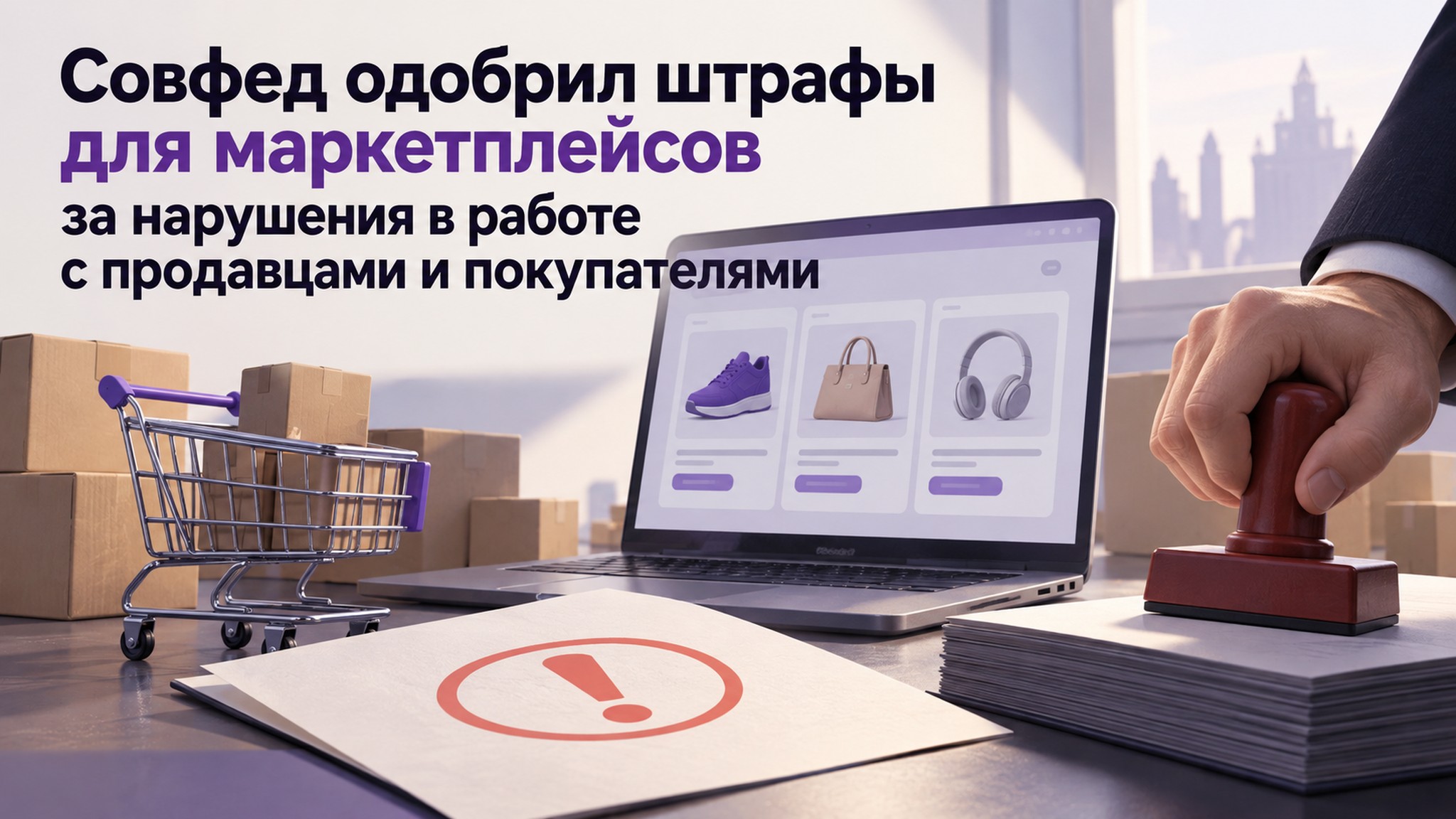 Совфед одобрил штрафы для маркетплейсов за нарушения в работе с продавцами и покупателями